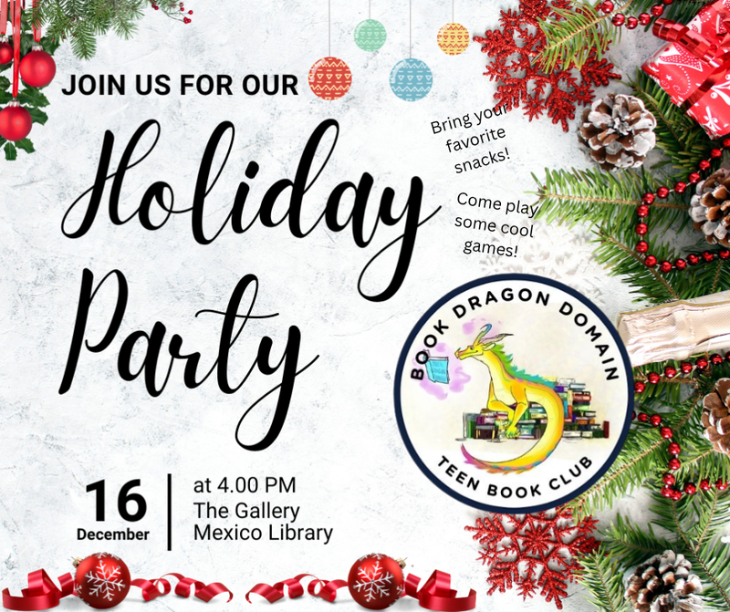 Book Dragon Domain Holiday Party